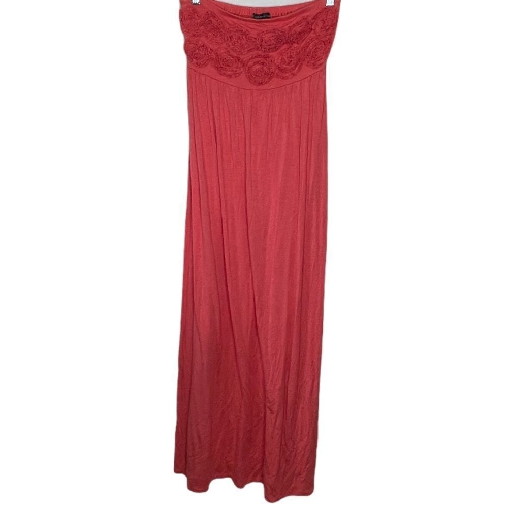 Design History Strapless Maxi Dress